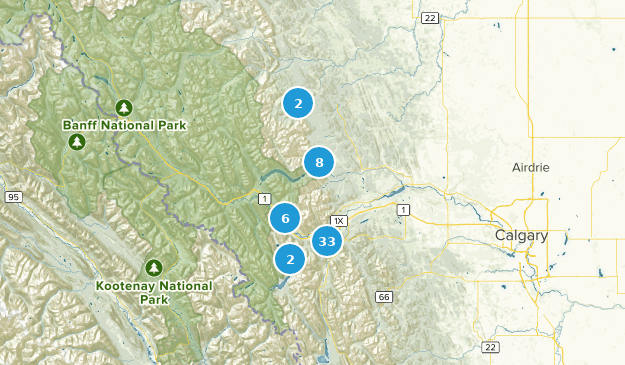 Districtul municipal 8, Alberta Map