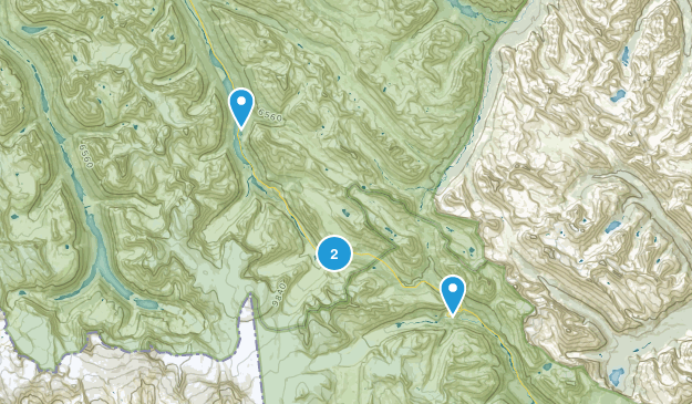 Nordegg, Alberta Map
