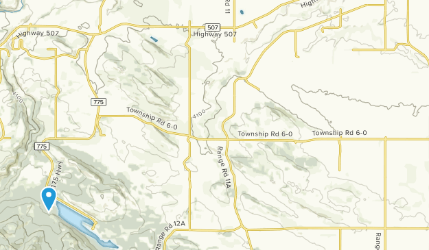Pincher Creek, Alberta Map