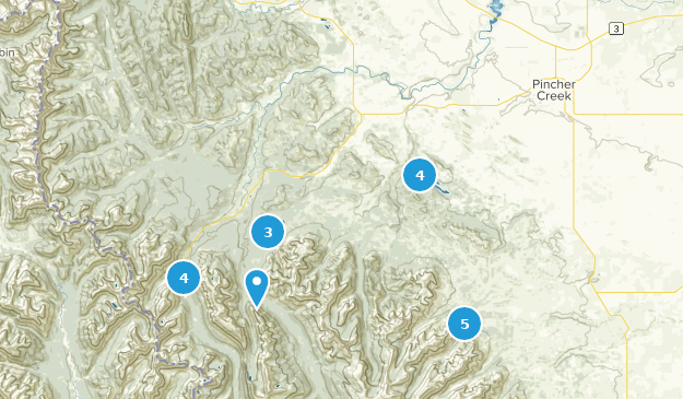 Pincher Creek No. 9, Alberta Map