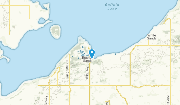 Rochon Sands, Alberta Map