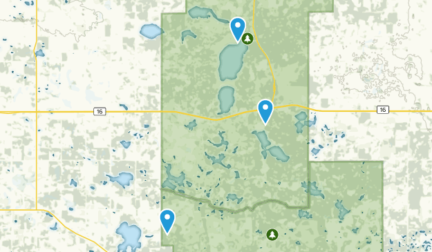 Sandy Beach, Alberta Map