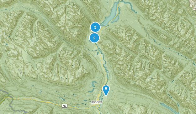 Snaring, Alberta Map