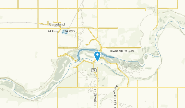 Vulcan County, Alberta Map