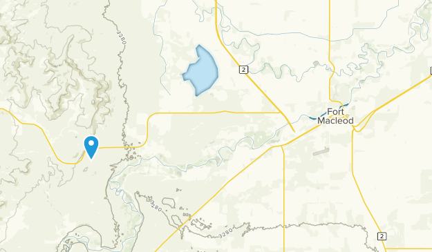 Willow Creek No 26, Alberta Map