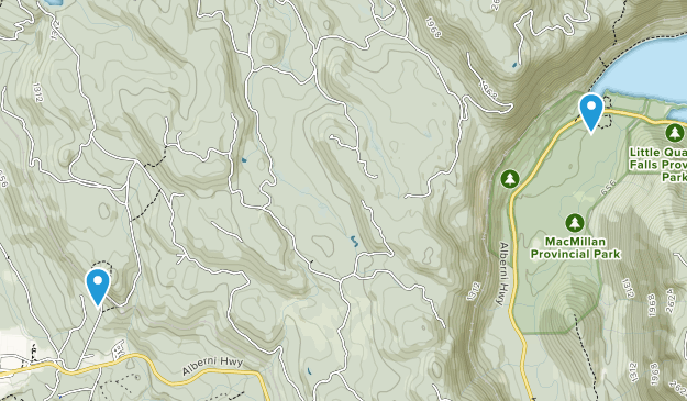 Alberni-Clayoquot F, British Columbia Map