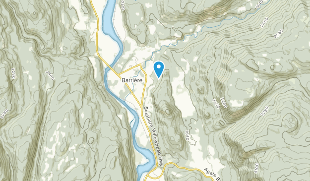 Barriere, Colombie-Britannique Map