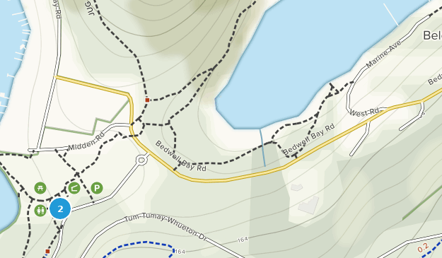 Belcarra, British Columbia Map