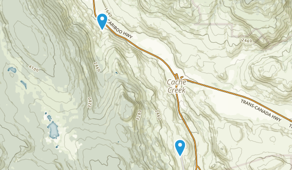 Cache Creek, British Columbia Map