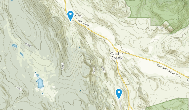 Cache Creek, British Columbia Map