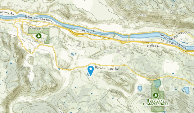 Campbell Creek, British Columbia Map
