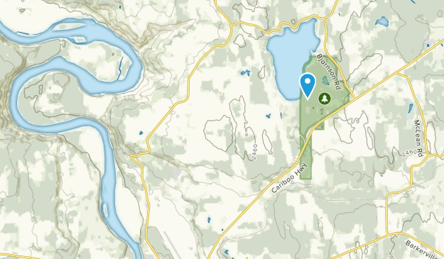 Cariboo B, Colombie-Britannique Map