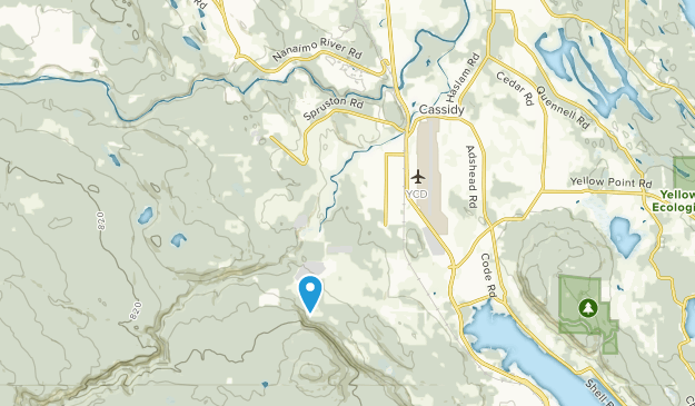 Cassidy, British Columbia Map