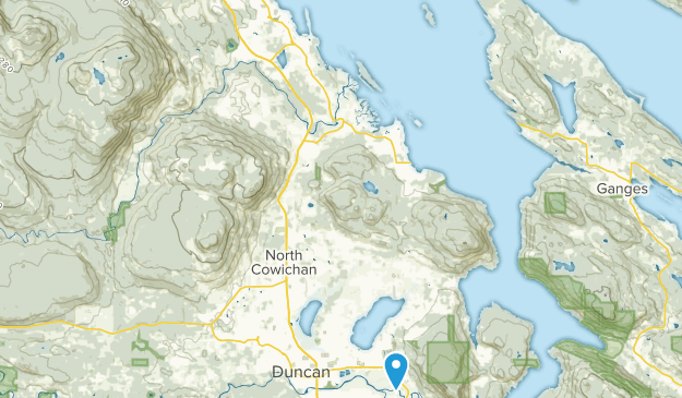 Chemainus, British Columbia Map