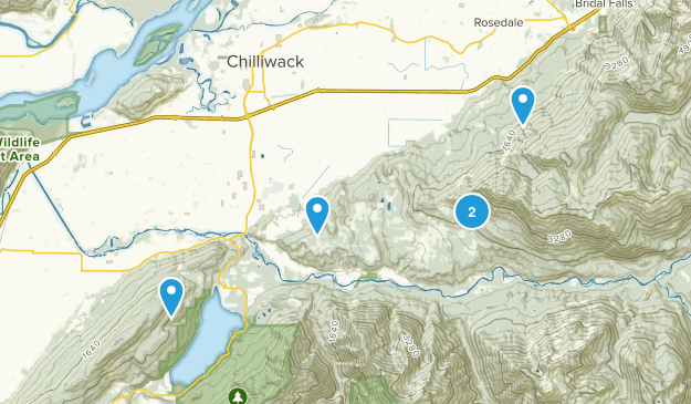 Chilliwack, British Columbia Map
