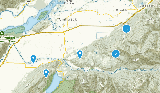 Chilliwack, British Columbia Map