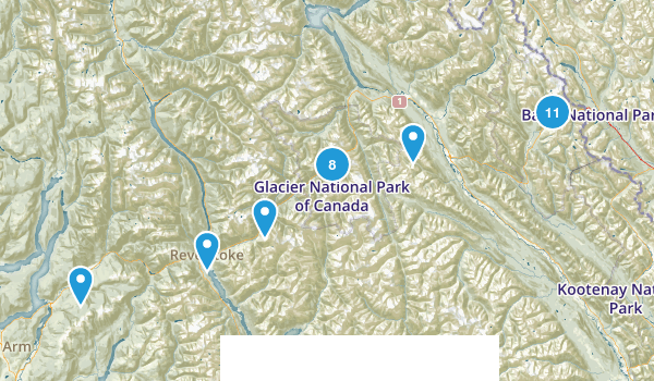 Columbia-Shuswap, British Columbia Map