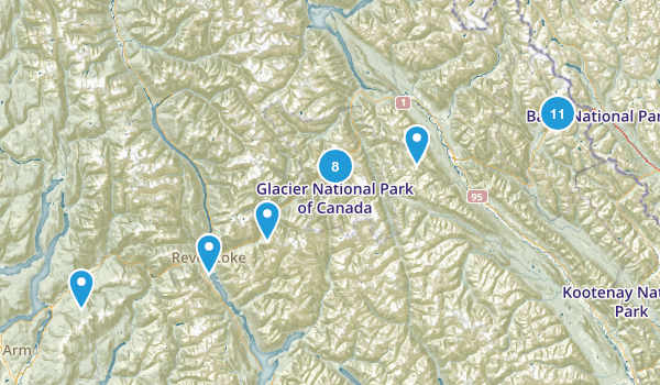 Columbia-Shuswap, British Columbia Map