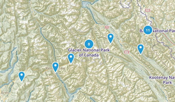 Columbia-Shuswap, British Columbia Map