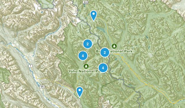 Columbia-Shuswap A, British Columbia Map