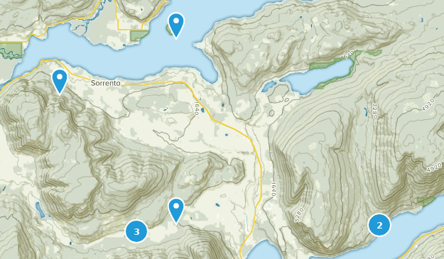 Columbia-Shuswap C, British Columbia Map