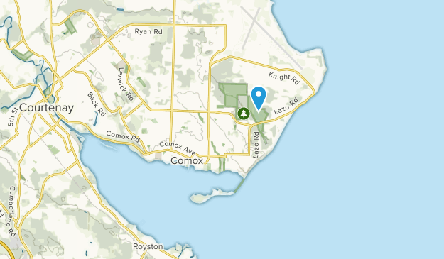 Comox, Colombie-Britannique Map
