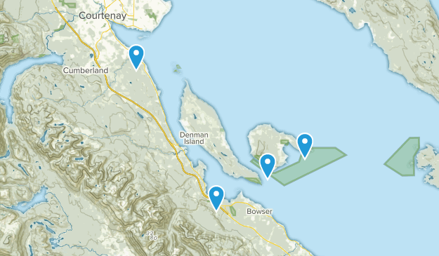 Comox Valley A, British Columbia Map