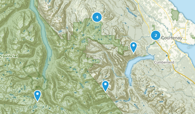 Comox Valley C, British Columbia Map