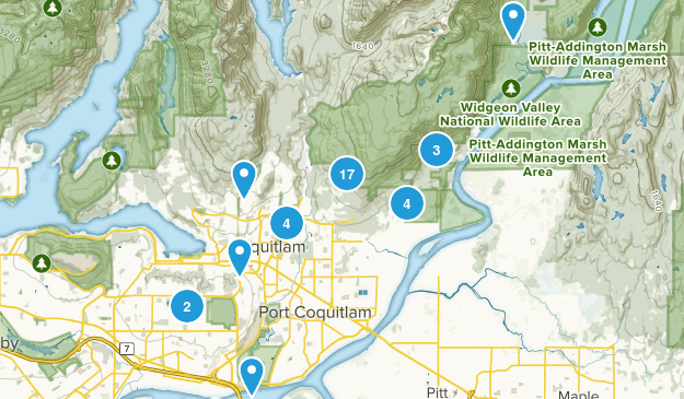 Coquitlam, British Columbia Map