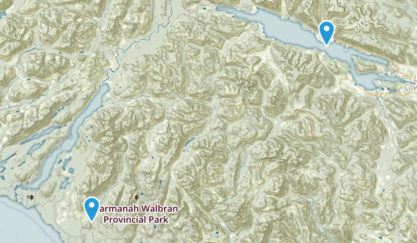 Cowichan Valley, British Columbia Map