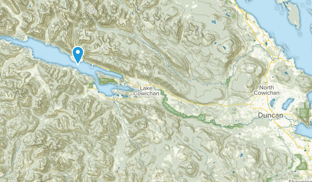 Cowichan Valley, British Columbia Map