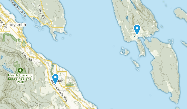 Cowichan Valley G, British Columbia Map