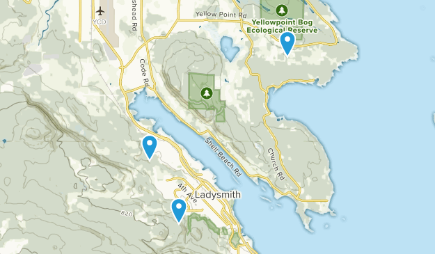 Cowichan Valley H, Columbia Británica Map