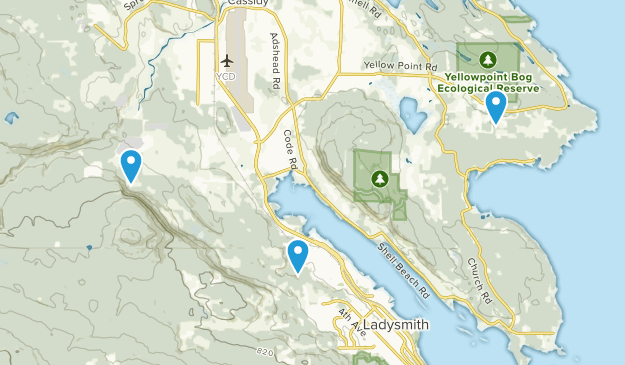 Cowichan Valley H, Colombie-Britannique Map