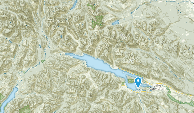 Cowichan Valley I, British Columbia Map