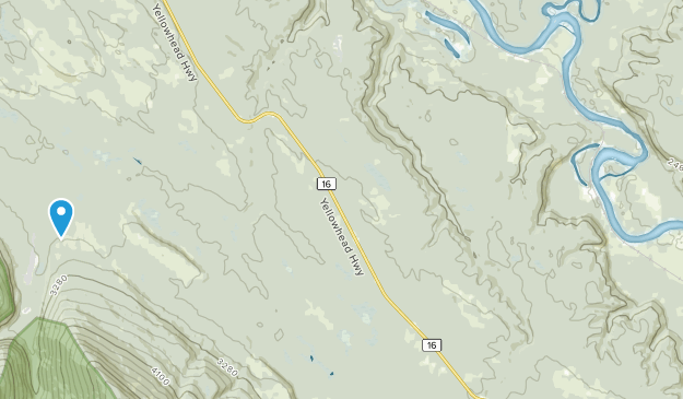 Crescent Spur, British Columbia Map