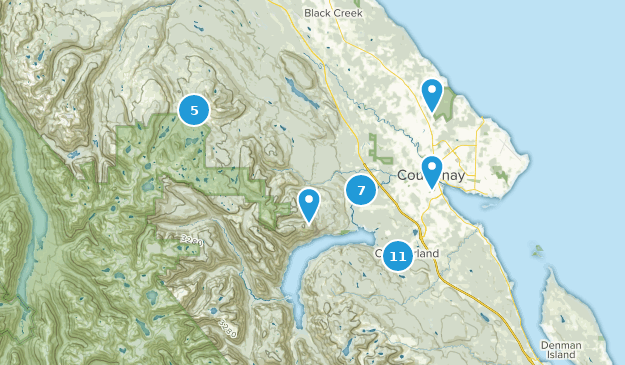 Cumberland, British Columbia Map