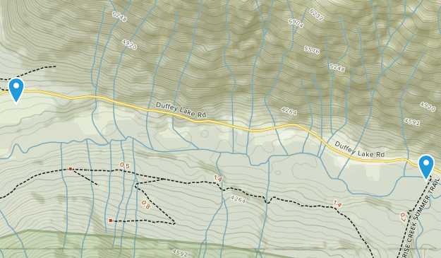 Devine, British Columbia Map