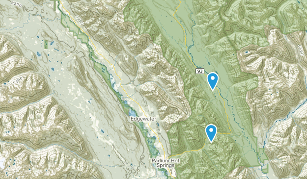 Dry Gulch, British Columbia Map