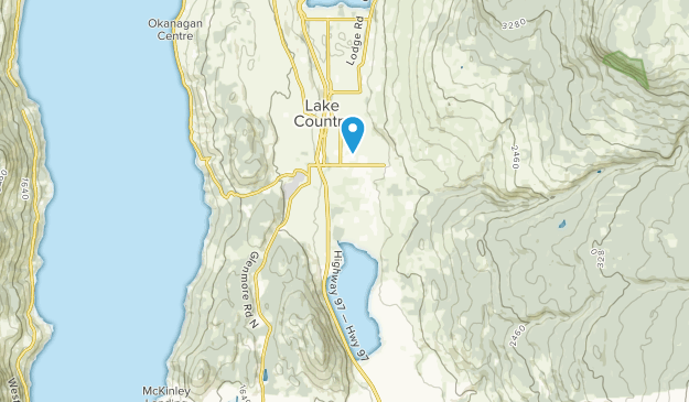 Duck Lake 7, Colombie-Britannique Map