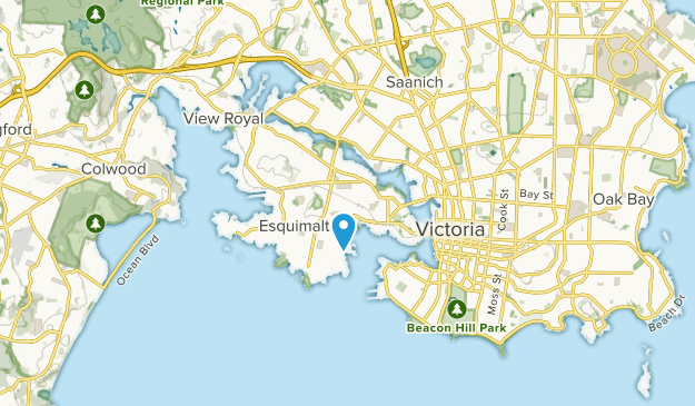 Esquimalt, British Columbia Map