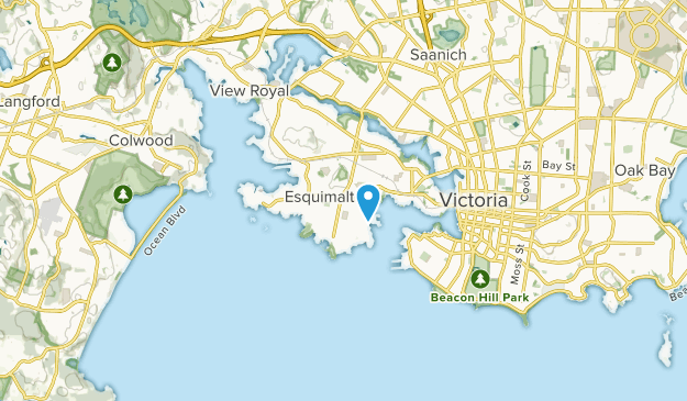 Esquimalt, British Columbia Map