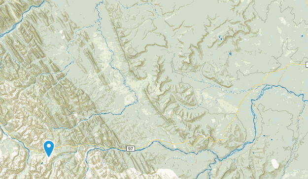 Fort Nelson, British Columbia Map