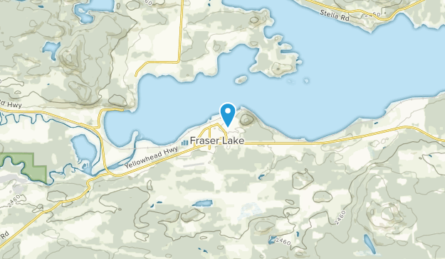 Fraser Lake, British Columbia Map
