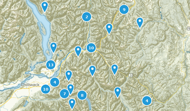 Fraser Valley B, British Columbia Map