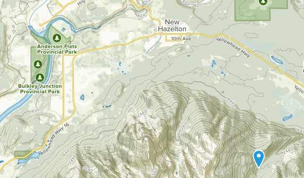 Gitanmaax 1, Colombie-Britannique Map