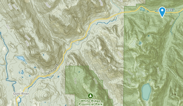 Gold River, British Columbia Map