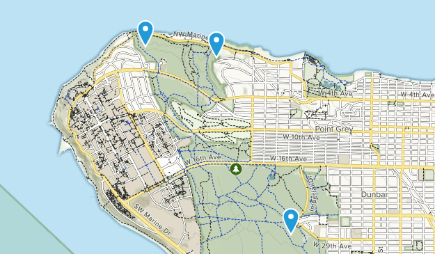 Greater Vancouver A, British Columbia Map