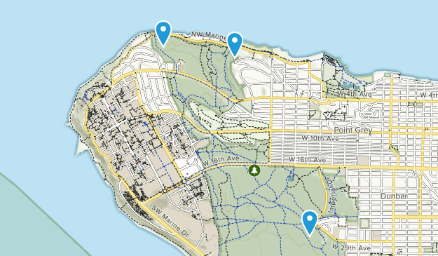 Greater Vancouver A, British Columbia Map