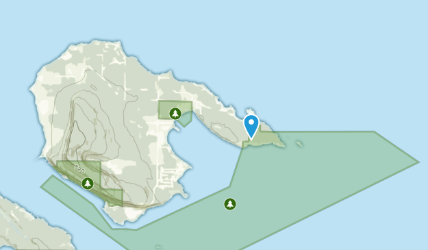Hornby Island, British Columbia Map